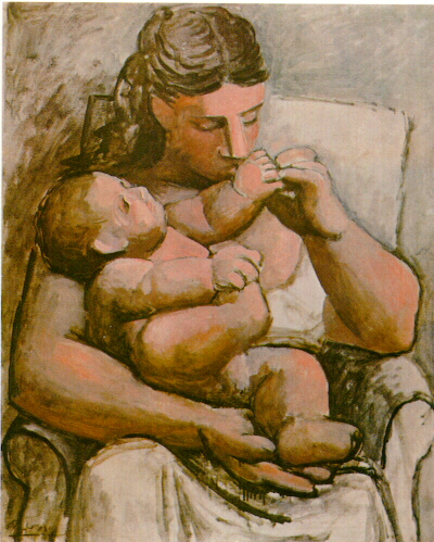 Pablo Picasso Mother And Child Mere Et Enfant Neoclassicism